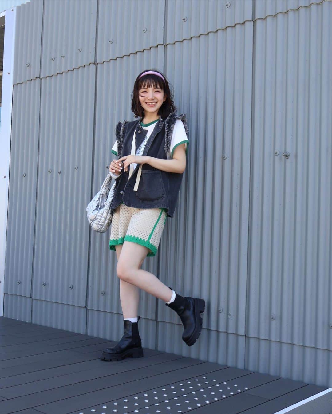 桜井えまさんのインスタグラム写真 - (桜井えまInstagram)「☺︎   #えまのすきふく  #ootd  #fashion  #15th  #fyp  #fjk」8月16日 21時07分 - emma_sakurai_official