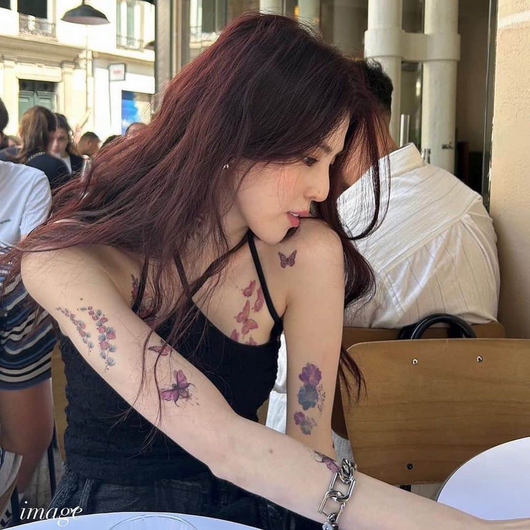 原涼香のインスタグラム：「ハンソヒちゃんかわいすぎる❤️ ヘアーのイメージで持ってきてくださる方が すごく多いです( ¯꒳¯ )b✧ ㅤㅤㅤㅤㅤㅤㅤㅤㅤㅤㅤㅤㅤ ㅤㅤㅤㅤㅤㅤㅤㅤㅤㅤㅤㅤㅤ この写真はイメージで私が撮影したものではございません ㅤㅤㅤㅤㅤㅤㅤㅤㅤㅤㅤㅤㅤ」