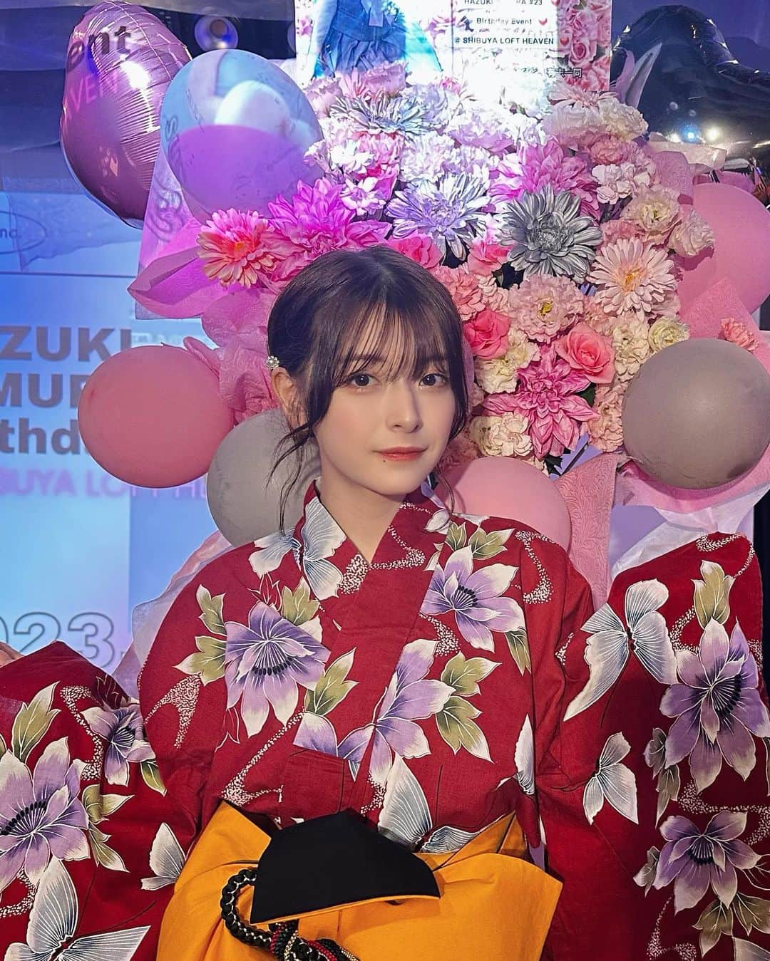 のインスタグラム：「改めまして、23歳の生誕祭ありがとうございました🫶🏻😿😿 みんなに直接お祝いしてもらえて本当に嬉しかったです. . . . 応援してくれてる皆さんに直接会うとやっぱりもっと頑張ろうっていう活力が湧いてきます 本当にいつもありがとう  ファンのみんなに喜んでもらえる報告が沢山できるように23歳も精進します🔥 改めて23歳の木村葉月もよろしくお願いします🙇‍♀️♡」