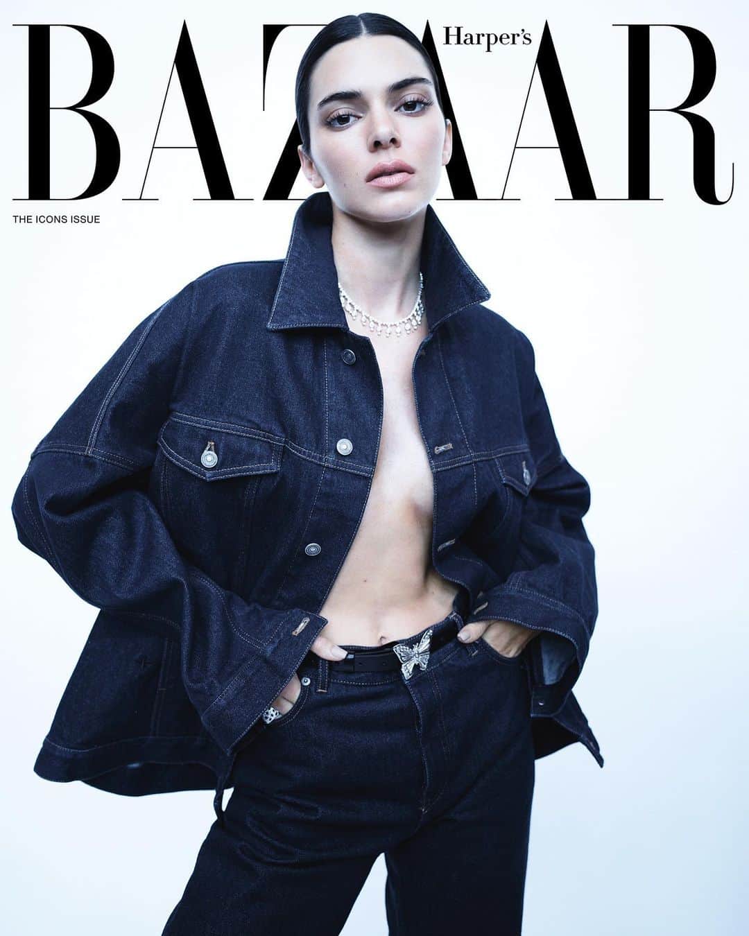 ケンダル・ジェンナーのインスタグラム：「@harpersbazaarus Icons Issue! what an honor  shot by @mario_sorrenti」