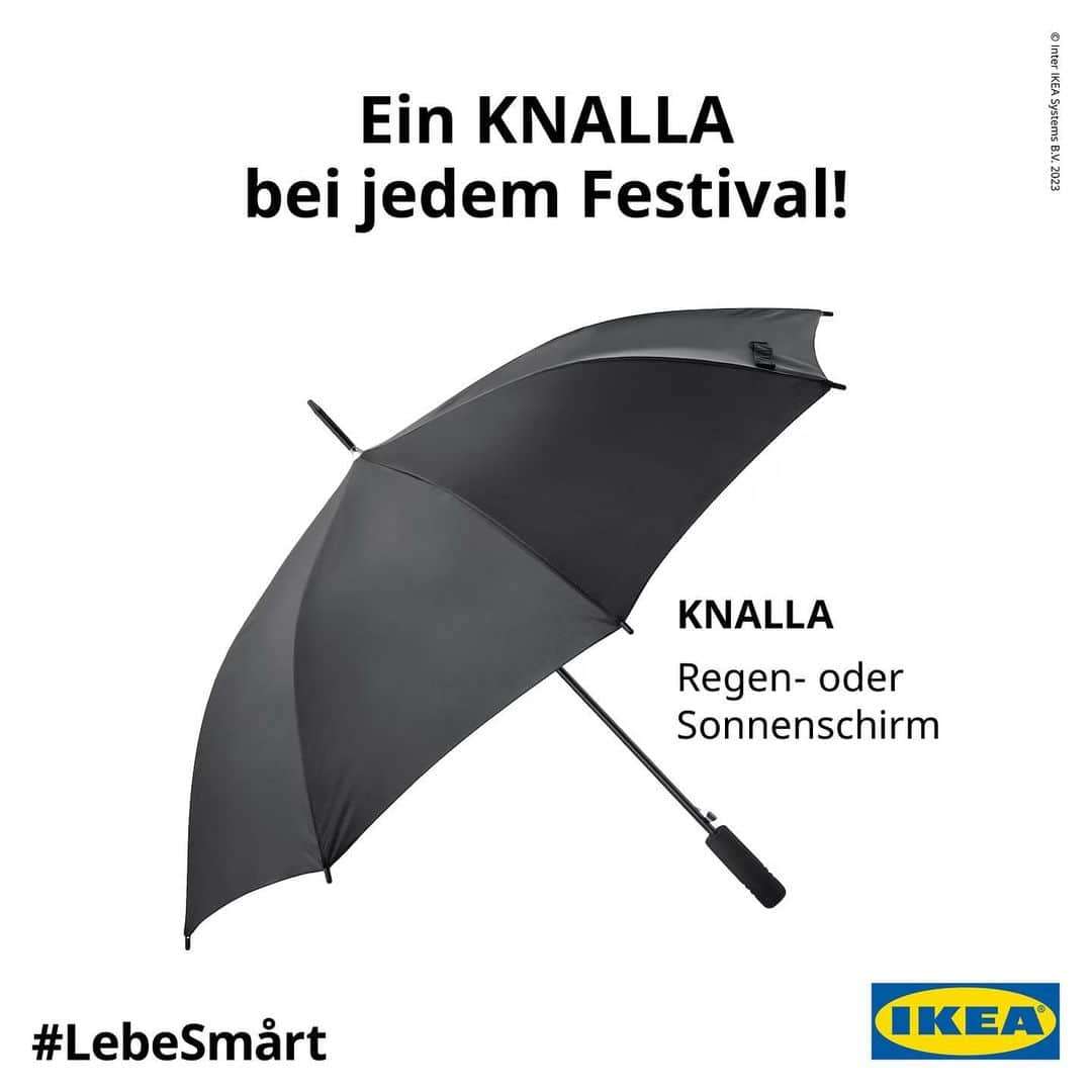 IKEA Austriaさんのインスタグラム写真 - (IKEA AustriaInstagram)「Egal, ob Sonne oder Regen, wir wünschen dir viel Spaß beim @fm4frequency 🪩   #IKEA #IKEAat #frequency #festival #LebeSmårt」8月17日 1時33分 - ikeaaustria