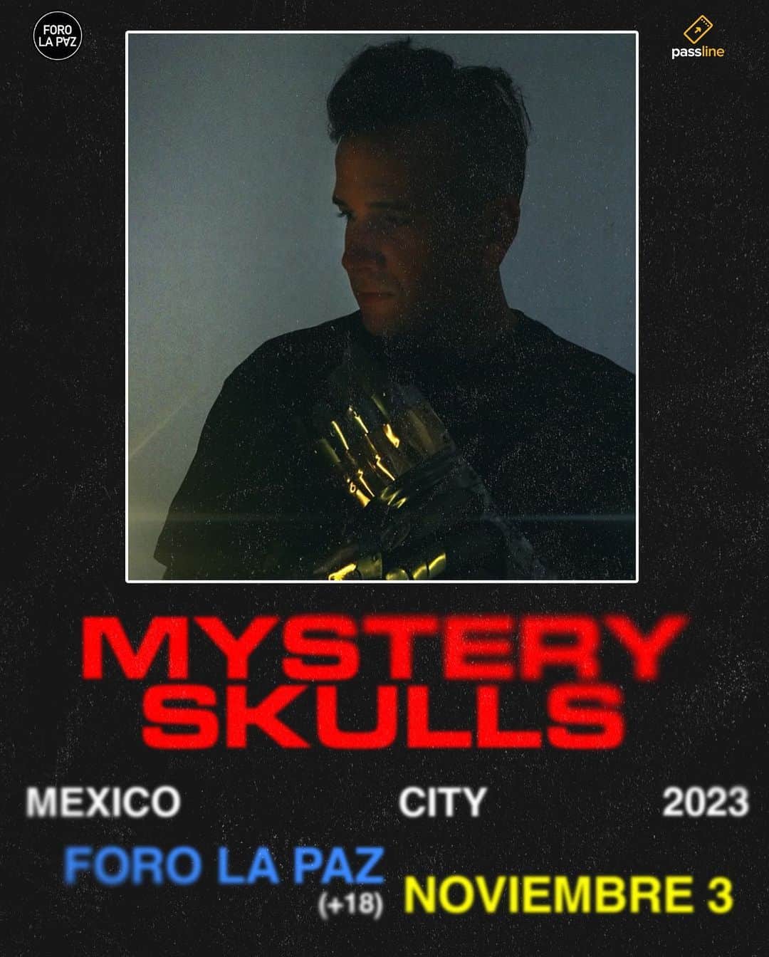 ミステリー・スカルズのインスタグラム：「Mexico City 🇲🇽!!! Nov3rd!! Tickets on sale now at Passline.com 🙌🙌🙌」