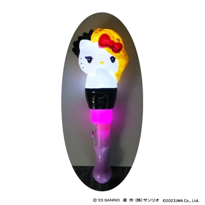 Yoshikittyのインスタグラム：「yoshikitty Penlight ⭐ペンライト⭐ Xポーズのyoshikittyが光る❗ おうちでのライブ鑑賞にもおすすめ❗  詳しくはこちら https://asunaro.shop-pro.jp/?pid=141580557 https://onl.bz/iCfDADV  @YoshikiOfficial   #yoshikitty #yoshiki #xjapan #hellokitty #sanrio」