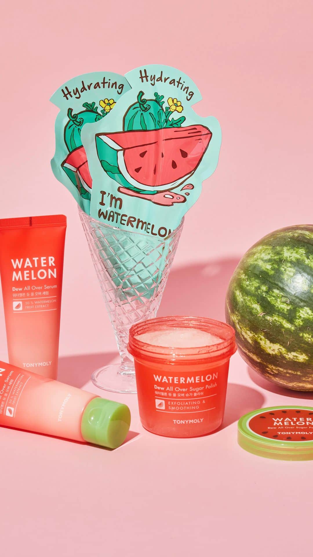 TONYMOLY USA Officialのインスタグラム：「Check out these summer skincare essentials available at @ultabeauty 🍉😎🌊🌴🧘‍♀️ #xoxoTM #TONYMOLYnME #summer #skincare #ultabeauty」