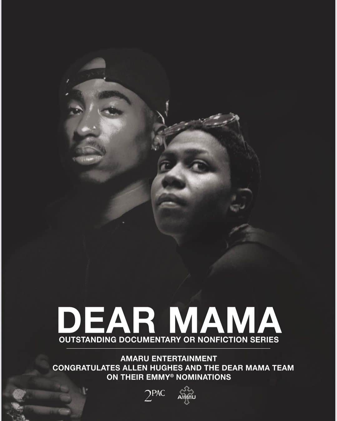 2Pacさんのインスタグラム写真 - (2PacInstagram)「Amaru Entertainment congratulates Allen Hughes and the Dear Mama team on their Emmy nominations. #emmys #dearmama #allenhughes」8月17日 5時32分 - 2pac