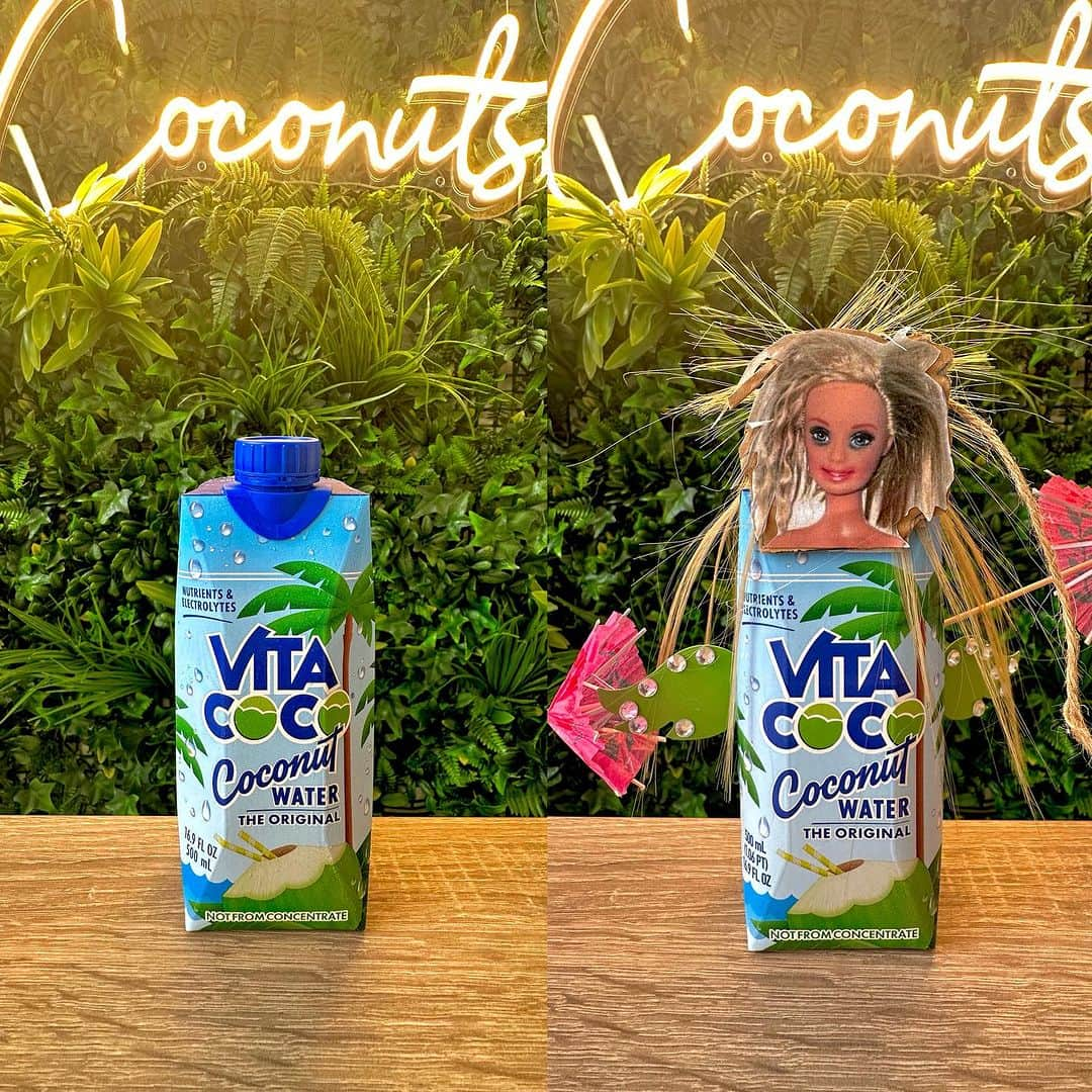 Vita Coco Coconut Waterさんのインスタグラム写真 - (Vita Coco Coconut WaterInstagram)「Me at the start of summer vs me at the end of summer 🌞」8月17日 6時16分 - vitacoco