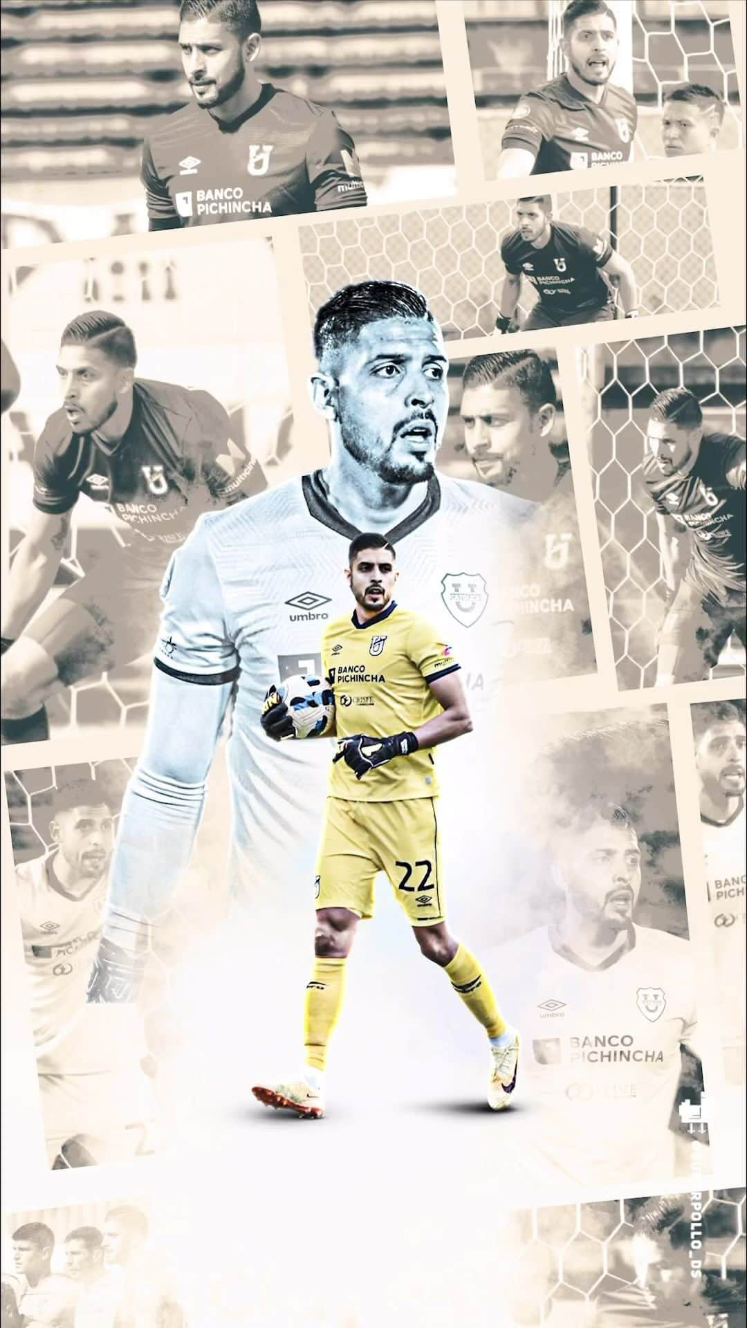 ラファエル・ロモのインスタグラム：「VAMOS @ucatolicaec 🧤⚽️ #chatoleí #RAFAROMO1」