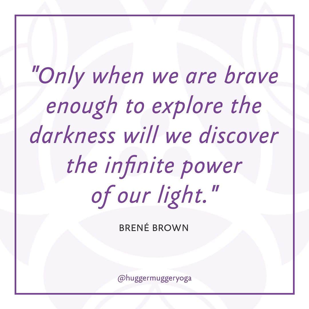 ハガーマガーのインスタグラム：「“Only when we are brave enough to explore the darkness will we discover the infinite power of our light.” – Brené Brown」
