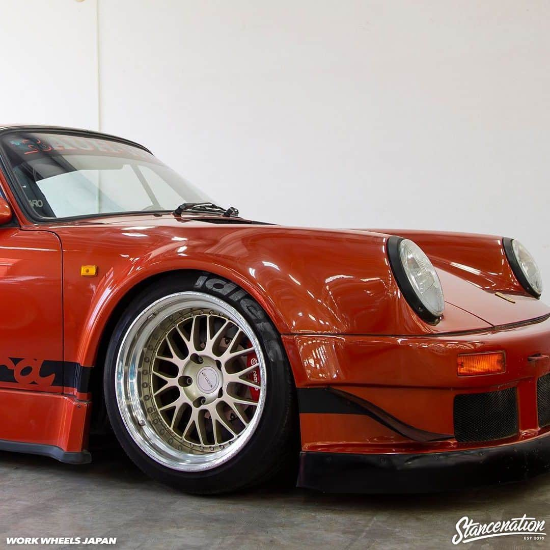 WORKさんのインスタグラム写真 - (WORKInstagram)「RWB Porsche sitting on deep dish  @workwheelsjapan 👍 #stancenation #workwheelsjapan」8月17日 10時38分 - workwheelsjapan