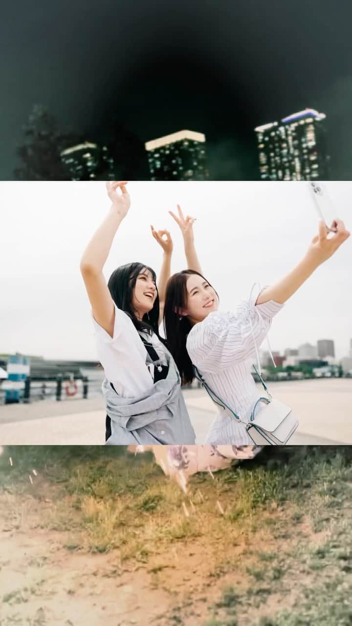 まつきりなのインスタグラム：「全国のセブン-イレブンの広告にいるのは見つけたーー？☺️  今年の夏の思い出を、富士フイルムさんが動画作ってくれました🎥♡  プリントした写真で色々楽しみ方あるからぜひ皆もマルチコピー機で思い出作ってみて🎞️  #セブンイレブン#笑顔開放宣言#写真#セブンプリント#pr」