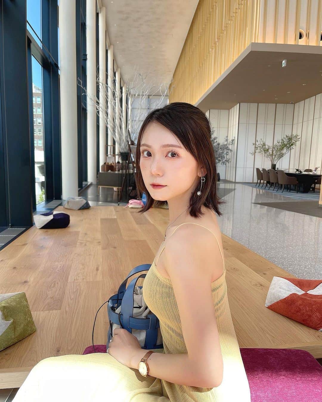 小瀬黎奈のインスタグラム：「🪄🍋🌼🩵」