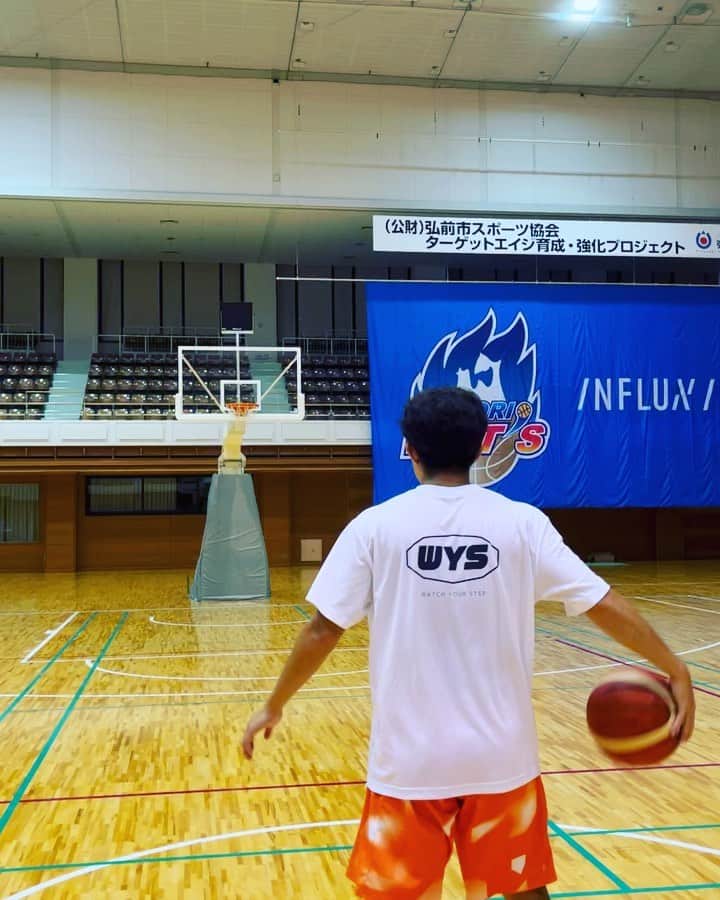 寺嶋恭之介のインスタグラム：「合宿3日目🍎🏀 地元は焼肉も美味い！ そして今日もテイクワン！笑」