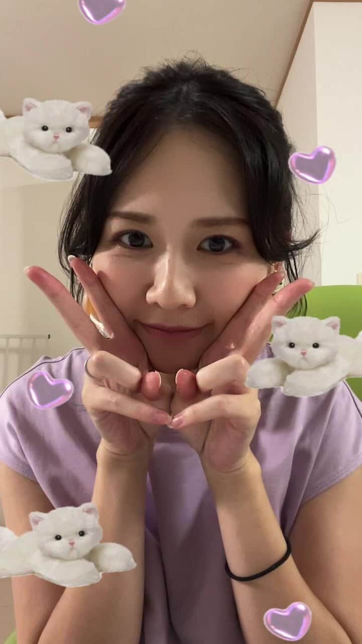 佐藤すみれのインスタグラム：「💜💜💜  すーめろでぃのクレームブリュレ 予約受付は本日23:59までです！  食べながらおしゃべり🤤🍮  （アーカイブしばらく残します〜）」