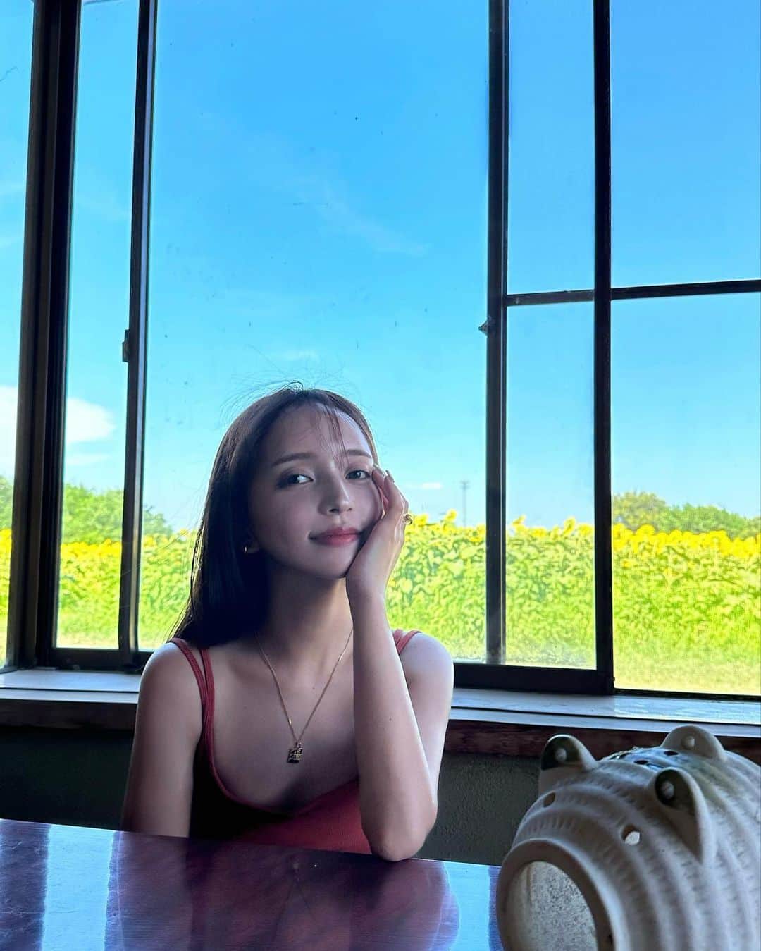 のインスタグラム：「埼玉でひまわり畑はしごした日🌻」