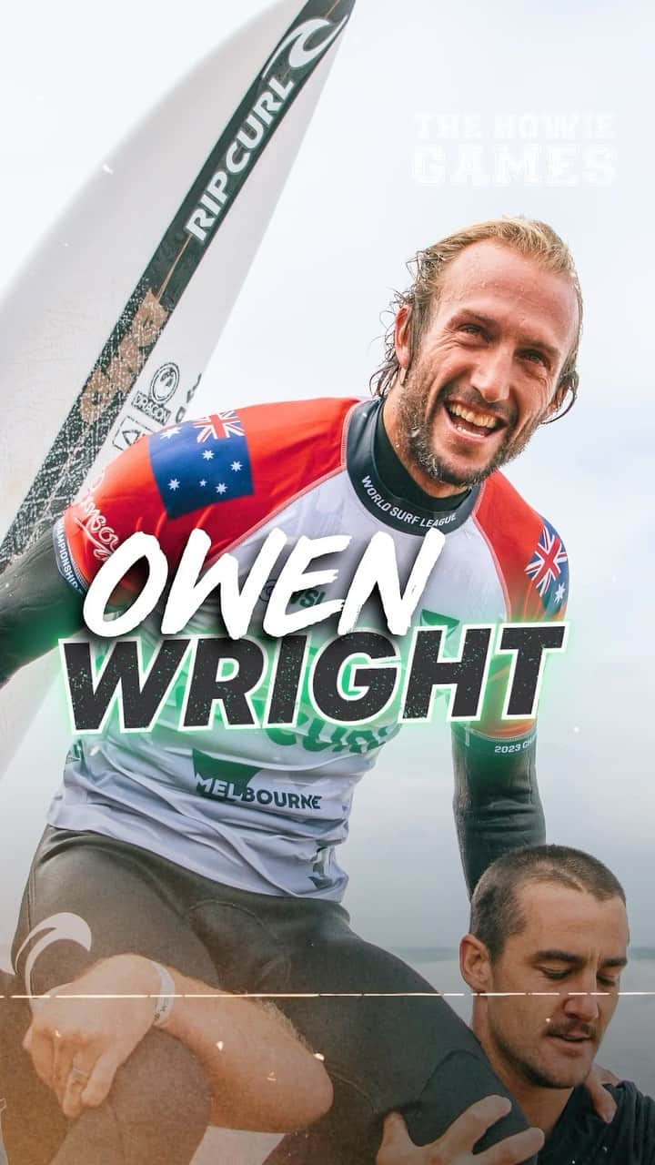 オーウェン・ライトのインスタグラム：「#TheHowieGames Podcast x @owright!   📝 A life lesson he learnt as a child, saved his life as an adult.  With his fearless spirit and unbelievable drive, Owen Wright has carved his name into  surfing history, with WSL championship tour event wins and Australia's first ever Olympic medal in surfing. From the depths of adversity to the pinnacle of triumph, Owen's journey is a testament to his spirit to overcome, inspire, and redefine his own limits. Battling back from a life-threatening injury, this lifelong @ripcurl athlete's resilience has become a beacon of hope for athletes worldwide. Join him as he shares the heart-pounding tales of his conquests, the relentless pursuit of excellence, and the thrill of riding nature's biggest waves. It is one of the best, most moving, powerful Howie Games episodes in history.   🎧 Full #TheHowieGames podcast episode available now on @listnrau, #ApplePodcasts & @spotifyaunz.  📚 Owen's book, Against the Water has just been released and is available now!」