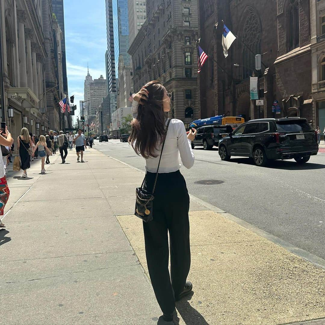 中町綾のインスタグラム：「in NY🗽🇺🇸」