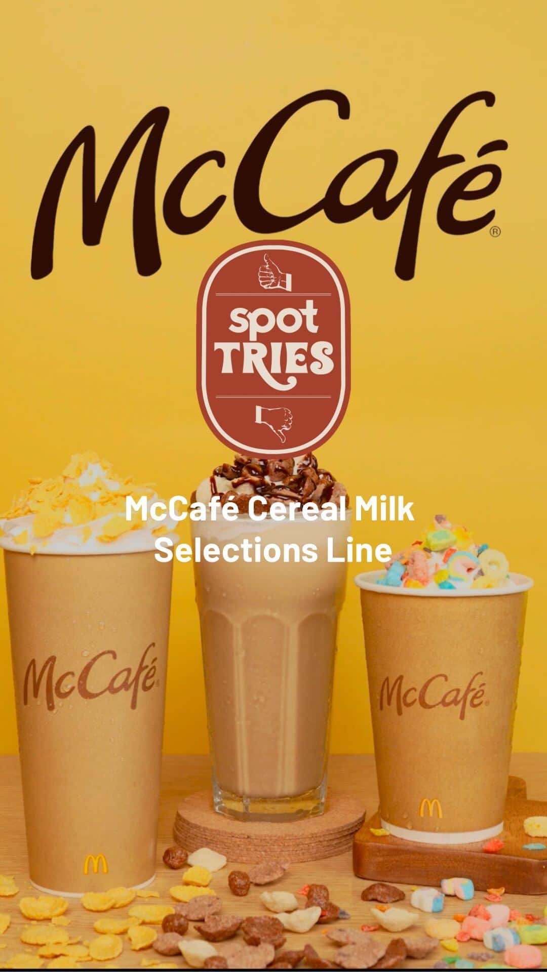 McDonald's Philippinesのインスタグラム：「Double tap if you’re ready to elevate your coffee game! Introducing the NEW McCafé Cereal Milk Drinks. Try these recipes or better yet, share your own twists in the comments.」