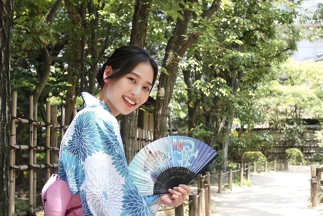 前田友香のインスタグラム：「📷📷📷 写真ありがとう ❤︎❤︎❤︎❤︎❤︎  #japanesekimono   #撮影会 #浴衣」