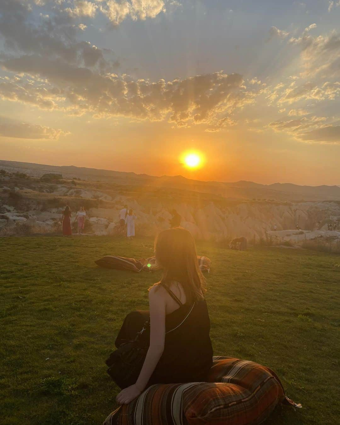 椎名美羽のインスタグラム：「ぱわーー！！  #turky #cappadocia #sunset」