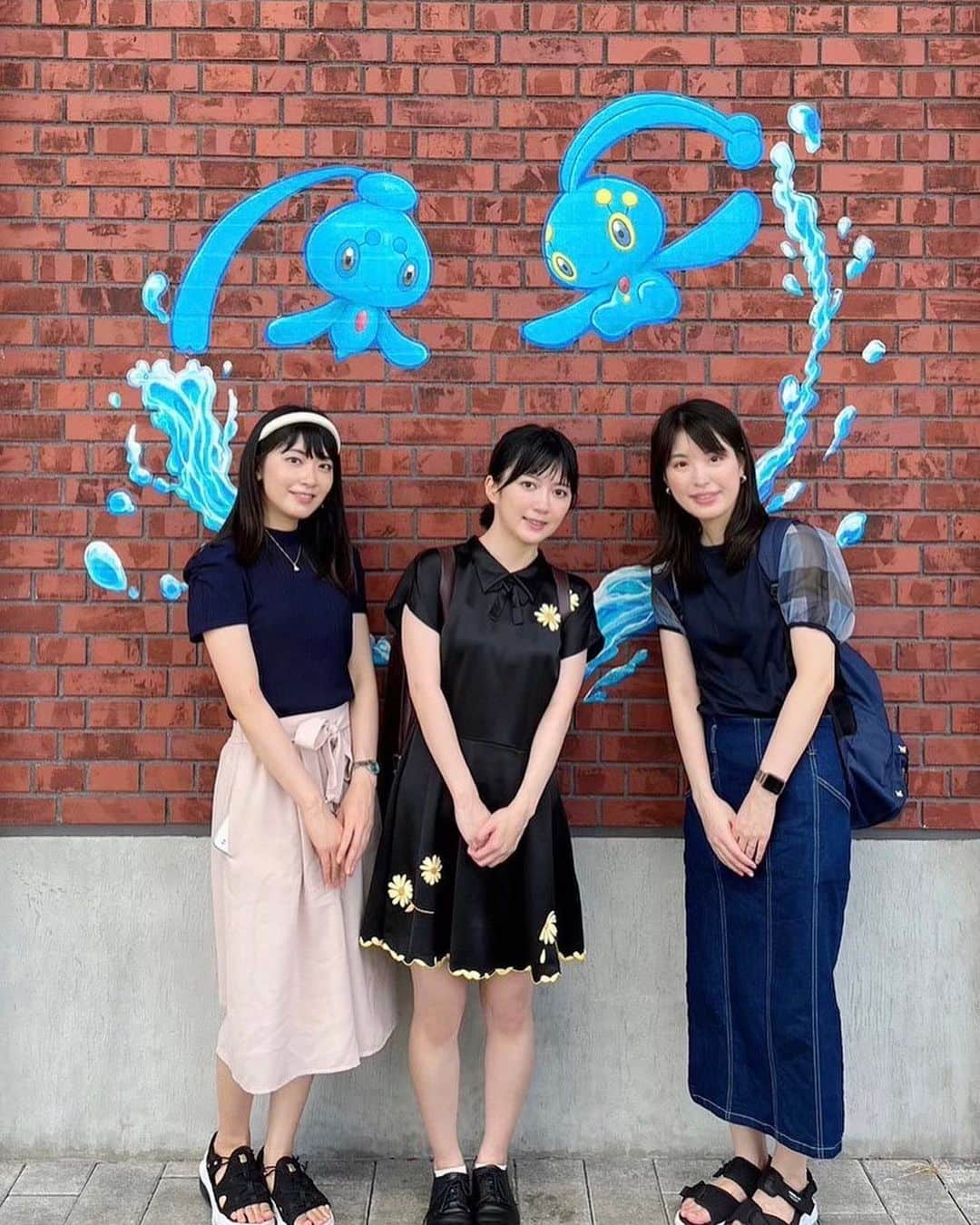 檜山沙耶さんのインスタグラム写真 - (檜山沙耶Instagram)「先日、えりりんさんと愛生さんとポケジェニック巡りに🥰 とっても楽しくて時間があっという間でした。 幸せすぎる時間をありがとうございます☀️  #ポケモンWCS2023   #ポケジェニック #PokegenicYokohama」8月17日 16時44分 - sayahiyama