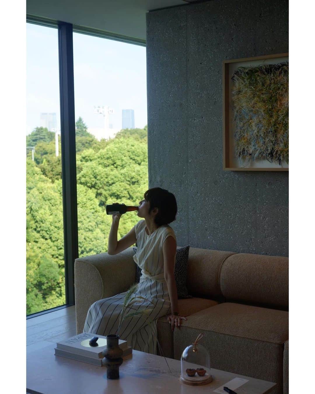 菅原沙樹さんのインスタグラム写真 - (菅原沙樹Instagram)「夏の想い出🌻 @trunkhotel_yoyogipark」8月17日 18時53分 - saki313apo