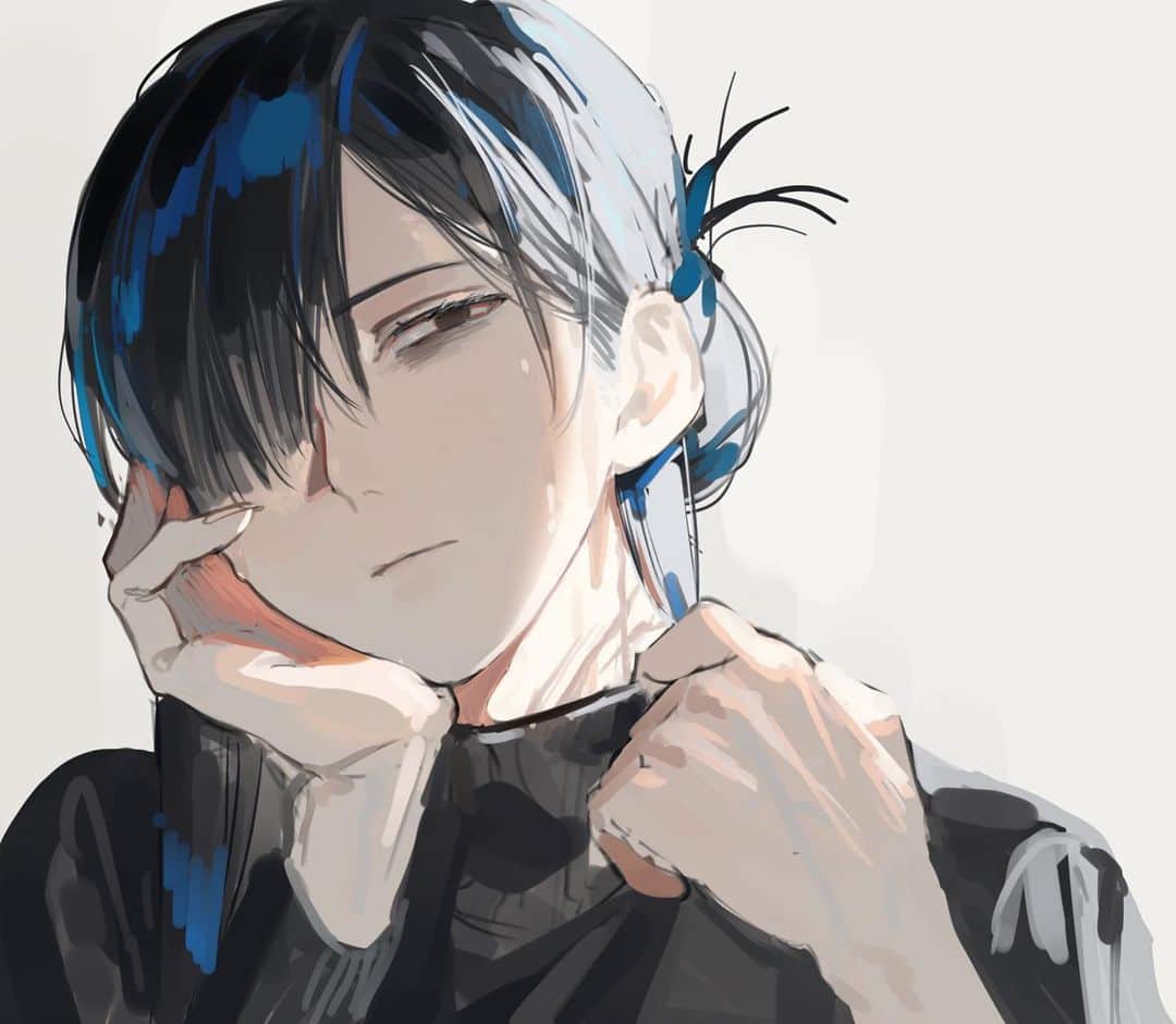 水視ずみのインスタグラム：「らくがき #illustration #illustrator #originalcharacter #らくがき #イラストグラム #創作」