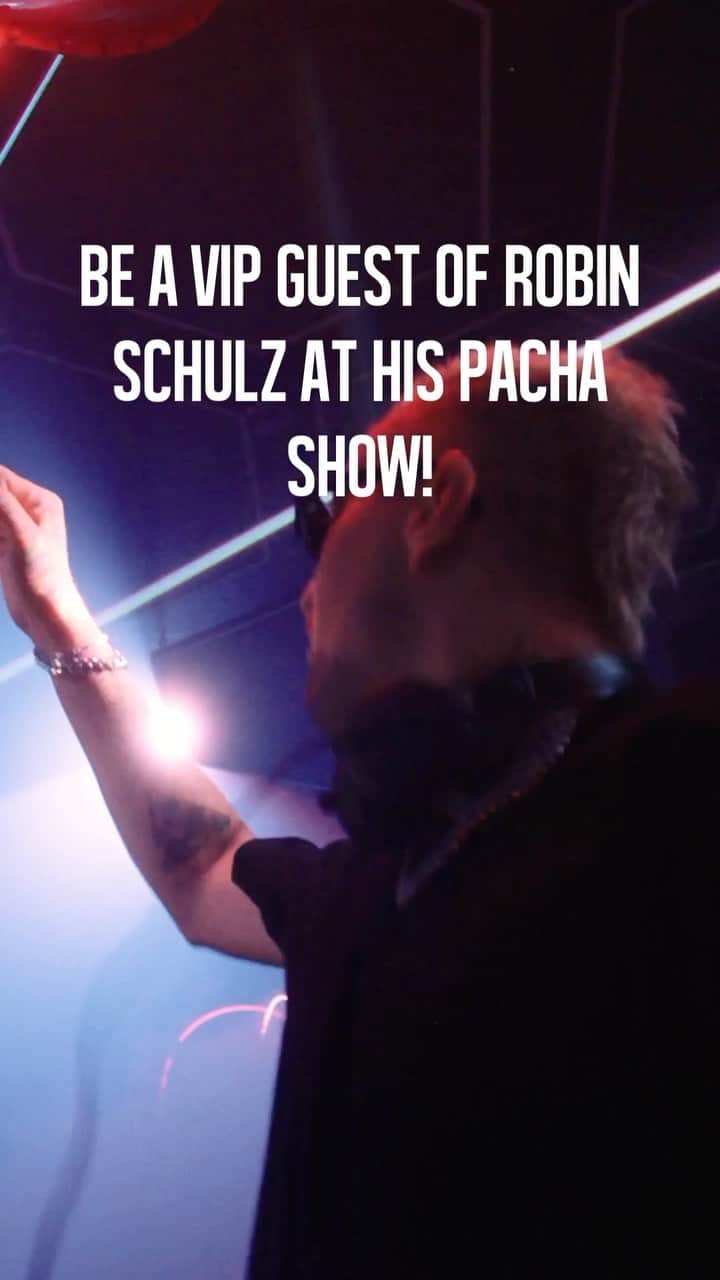 ロビン・シュルツのインスタグラム：「Win a trip to Ibiza and see Robin Schulz live at @pachaofficial! 🩷 Incl. Flights, Hotel & Guestlists!  Use the sound to „Smash My Heart“ and show us who you want to experience this with. Don’t forget the hashtag #robinschulzgoespink so that we can see your reels! Winners will be contacted on Monday, 28/08/23 via DM.  All terms and conditions are here:  https://www.warnermusic.de/allgemeine-teilnahmebedingungen」