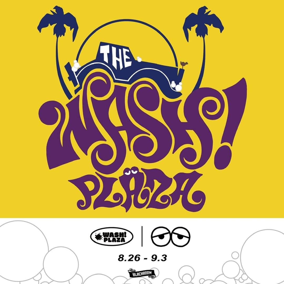 lute / ルーテさんのインスタグラム写真 - (lute / ルーテInstagram)「WASH!PLAZAとアーティストRISAによるポップアップが原宿で開催される。  8/26〜9/3に東京・原宿にお店をかまえるBLACKANNY TOKYOとSTORMY HARAJUKUにて、WASH!PLAZAとアーティストRISAによるポップアップが開催される。  カーウォッシュコメディムービーにフォーカスを当てたコラボTEEやグッズの販売の他、RISA自身の作品であるラグやアート、グッズの展示および販売が予定されている。また前日の8/25の夜にはローンチパーティーとして、DJ KENTAとDJ MINOYAMAを迎えたフリービアイベントも催されるという。  【 WASH!PLAZA × RISA POP UP & EXHIBITION 】  @wash_plaza × @risa_attitude   8/26(sat)-9/3(sun) Open Hour 11:00 to 21:00  Live tuffting (8/25,26) by RISA  3-22-7 Jingumae Shibuya-ku Tokyo in BLACKANNY TOKYO(1F),STORMY HARAJUKU(2F) @blackanny_tko @stormyharajuku   【 LAUNCH PARTY 】 8/25(fri) 20:00 to 22:00 "ENTRANCE FREE & FREE BEER"  Instore DJ DJ KENTA (@_djkenta_)  DJ MINOYAMA (@djminoyama)  Designed & Supported by FLATLUX @flatlux」8月17日 20時13分 - lutemedia