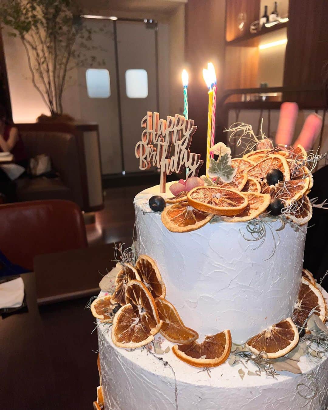 雨宮凜々子のインスタグラム：「happy birthday mom🧡 #birthday #誕生日 #誕生日プレート #誕生日ディナー」