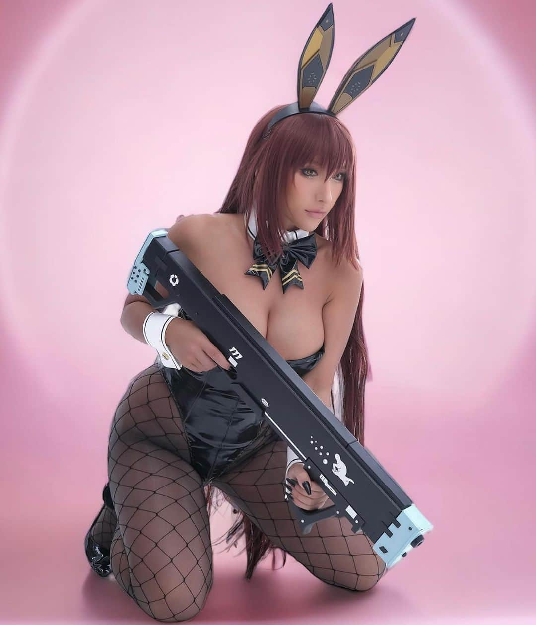 nonのインスタグラム：「NIKKE  Noir❤️🐰  #nikke #noir #ニケ #cosplay #non #nonsummerjack #bunnygirl」