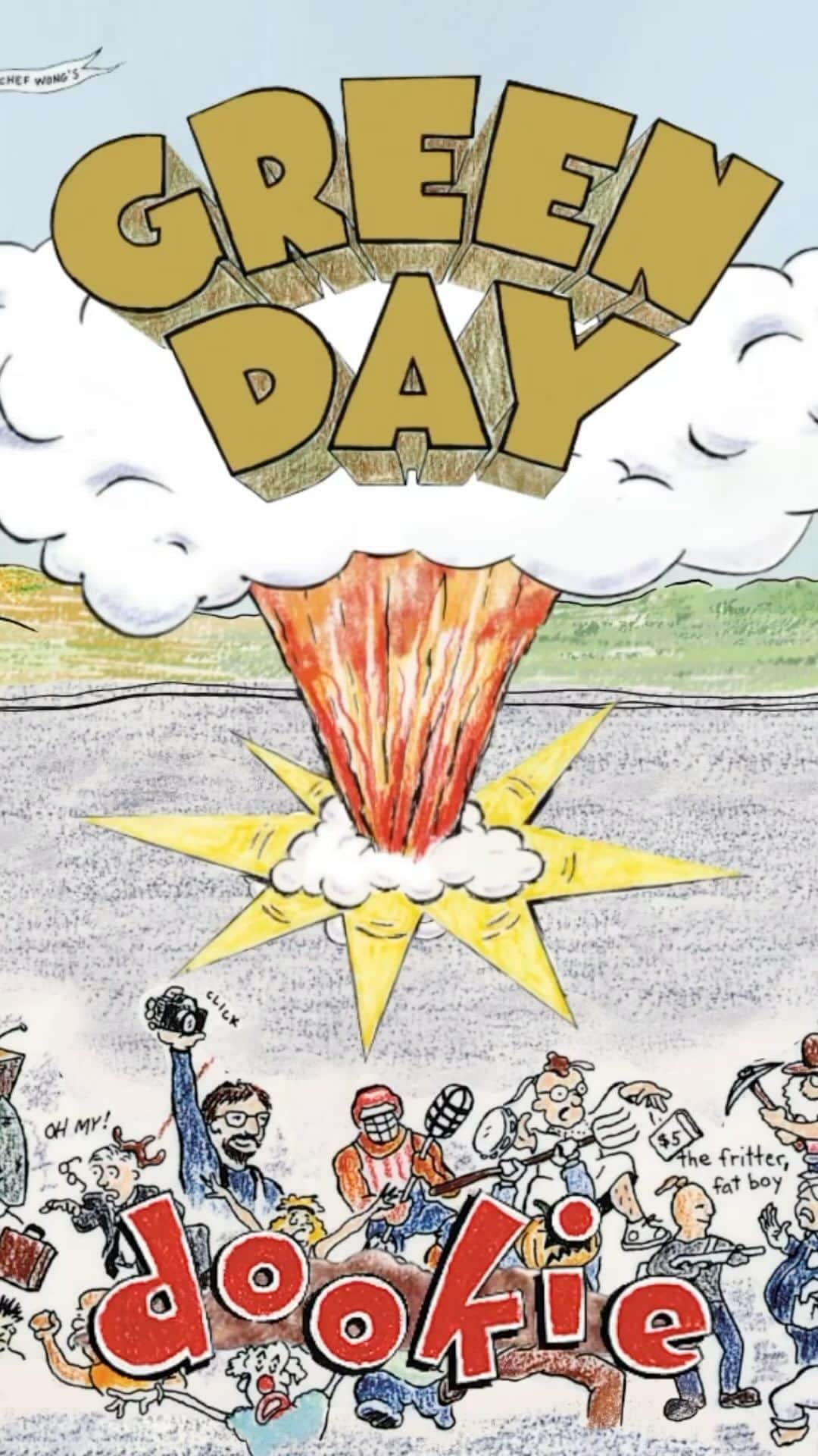 Green Dayのインスタグラム：「Sometimes you take a gamble and luck’s on your side. Back in the summer of ‘93 Green Day went into the studio to record Dookie and had no idea what their destiny would be. They were young, rebellious, and absolutely scared shitless. There was no telling if they were about to prove everyone wrong or make the biggest mistake of their lives.  This year Dookie turns 30 and they’ve cracked open the vaults putting together an epic 30th Anniversary Super Deluxe version of the album that will be available as a 6-LP vinyl, 4-CD box set and up everywhere digitally.   The release features:  - the original album - seventeen unreleased demos - six studio outtakes (3 unreleased) - Woodstock 1994 - Live in Barcelona 1994 (unreleased)   A limited version is available for pre-order now in the webstore along with the Dookie merch capsule collection. So go go go pre-order yours now - link in bio.  As a little treat for you, 10 4-track demos are also out everywhere TODAY, so go give ‘em a listen.」