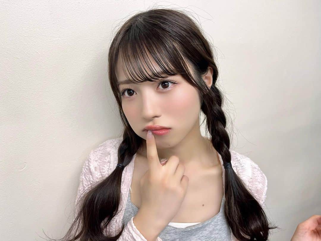 浅原凜のインスタグラム：「まつパしてきゅるきゆるなた❤︎  ちえさんいつもありがとうございます👀💞」