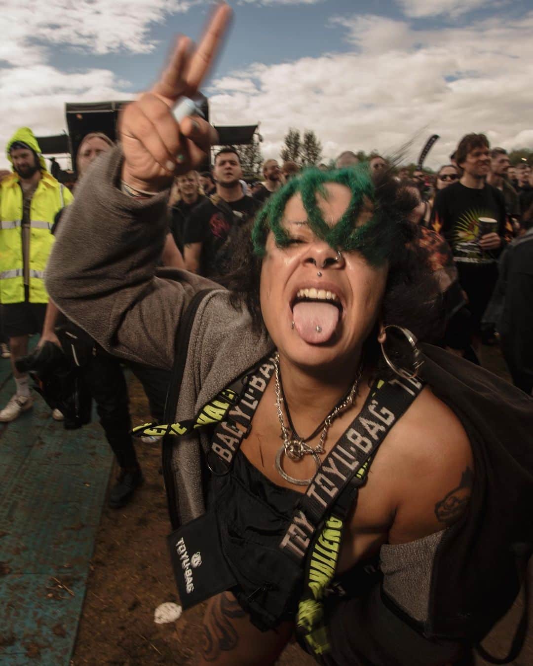 Kerrang!のインスタグラム：「Step inside the mosh-pits of Bloodstock 🤘  Full gallery at link in bio.  📸: @christopherbethell」
