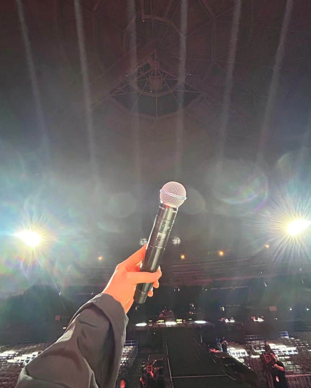 スンミンのインスタグラム：「🎶🎤🙏」