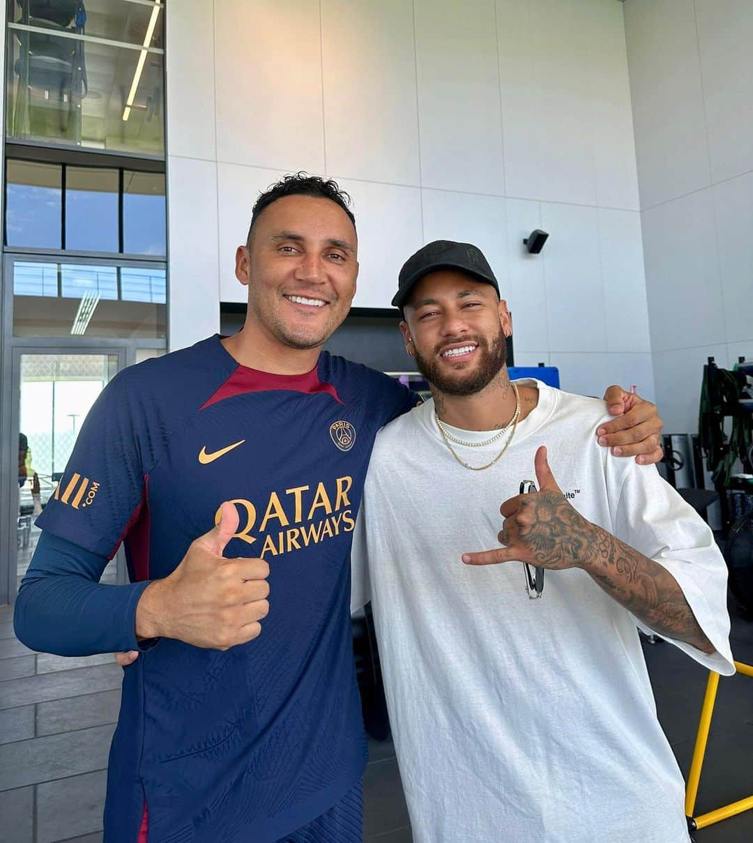 ケイラー・ナバスのインスタグラム：「Ha sido espectacular compartir estos años contigo, Ney!!! Le deseo lo mejor y todos los éxitos en su nuevo destino. Que Dios lo bendiga!」