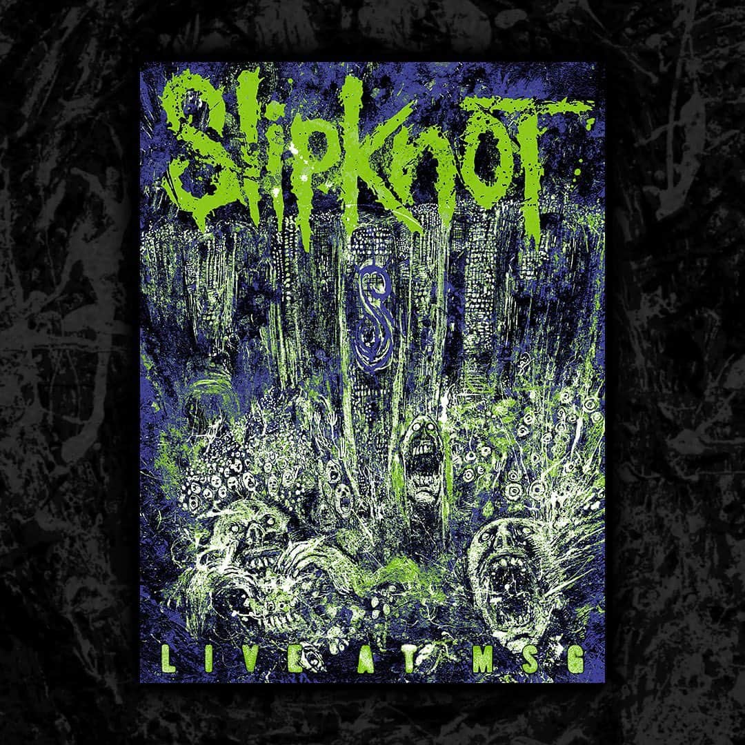 Slipknotさんのインスタグラム写真 - (SlipknotInstagram)「Limited Edition LIVE AT MSG Lithos available now at slipknotmerch.com  18x24, numbered and signed by illustrator.  Slipknot: LIVE AT MSG 2009 Double Vinyl out tomorrow, 8/18」8月18日 7時26分 - slipknot