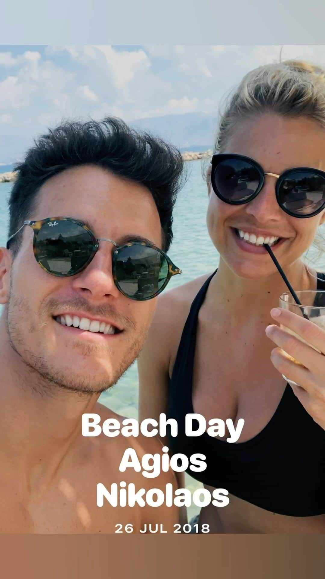 ジェマ・アトキンソンのインスタグラム：「My phones rubbing it in reminding me of that time 5 years ago today when we weren’t exhausted 🤦🏼‍♀️😂 @gorka_marquez ❤️」