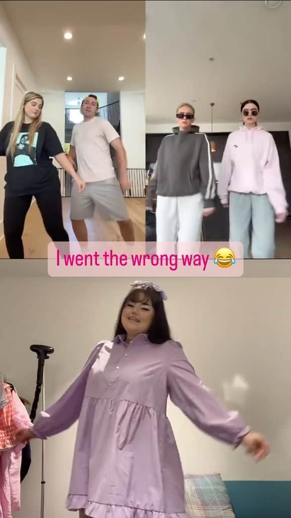 メーガン・トレイナーのインスタグラム：「I love this dance but I always end up doing a part of it wrong 😂🥰 @meghantrainor @brookieandjessie  . . . #mrright #meghantrainor #maestephens #newmusic #funksong #tiktokdance」