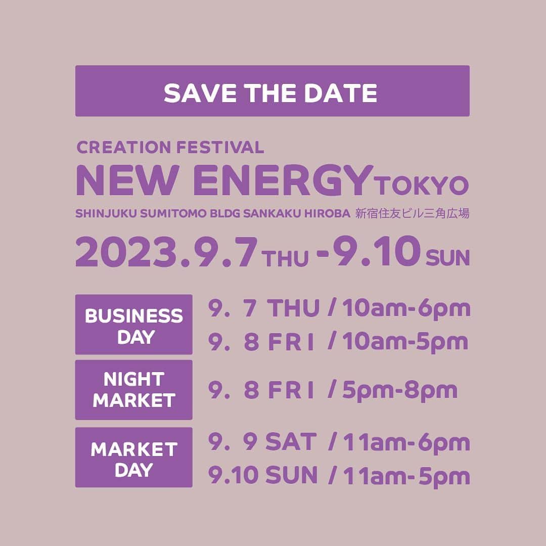 美波さんのインスタグラム写真 - (美波Instagram)「速報！ こんにちは🌞 とってもワクワクするお知らせです💓 9月7日〜10日の4日間、クリエイションの祭典「NEW ENERGY TOKYO(ニューエナジー トーキョー)」に私の新作が出展されます❗️ 都庁前の新宿住友ビル三角広場にて、ファッション・ライフスタイル・アートを 中心に総勢 250 組が集う合同展 + マーケットの複合型イベントで、4 日間で国内外から約 1 万人の来場を予定。 私が出展する作品のテーマは、「美しい菌類」。世界中で制作を続けてきた作品がとうとう公開されることとなり、楽しみで仕方がありません🔥。 是非ぜひ、お待ちしております💕 ※9月7日、8日の二日間は招待の方のみとなっております。来られる方はご一報くださいませ💓👍 ※公式サイトにて、情報や、チケットを販売中してます(トップリンクにも貼っておくね)→ https://www.new-energy.ooo/visit/  Don’t miss it !! I have some very exciting💓 news. My new works will be exhibited at the "NEW ENERGY TOKYO" creative festival for four days, from September 7 to 10. This is a joint exhibition and complex market event where a total of 250 fashion, lifestyle and art organizations will gather at the Shinjuku Sumitomo Building. The theme of the work I'll be exhibiting is "Beautiful Fungus". I'm thrilled to finally be able to show the work I've created. I look forward to welcoming you soon 💕 *On September 7 and 8, the exhibition is open by invitation only. Please let me know if you can come. *Information and tickets are on sale on the official website (see also the link at the top of the page) → https://www.new-energy.ooo/visit/  ------------ NEW ENERGY TOKYO 2023.09.07 (thu)-10(sun) @新宿住友ビル三角広場  #newenergy #ニューエナジー #東京イベント #展示会 #tokyo #shinjuku  #東京 #新宿 #exhibition @minamimanim @imanim.art #actor #artist  #art #artwork #minami  #美波  #アート #imanimart #modernart #現代美術 #contemporaryart #tokyo#acrylicpaint #sewing #collage #コラージュ#絵 #drawing #painting #creation #fungus #textileart」8月18日 16時38分 - minamimanim