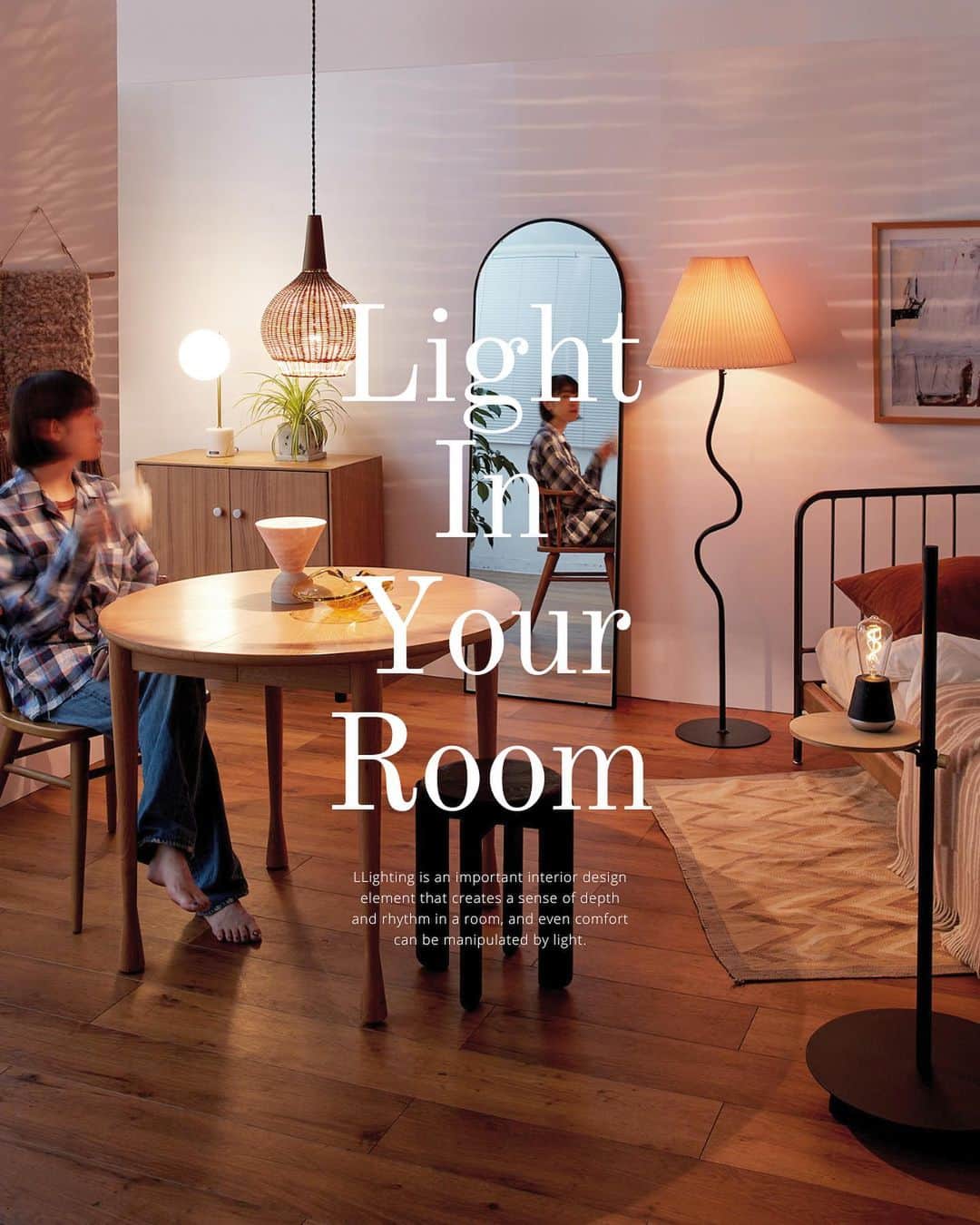 journal standard Furnitureさんのインスタグラム写真 - (journal standard FurnitureInstagram)「"LIGHTS IN YOUR ROOM" ⁡ 照明は、選ぶデザインや明るさ次第でお部屋の雰囲気がグッと変わるだけでなく 生活の必需品として重要なインテリアの一つ。 今月は人気の照明が続々と入荷して、バリエーション豊富に揃っています。 ⁡ ⁡ ■WICKER PENDANT LAMP ¥17,600 ⁡ ■WAVY FLOOR LAMP ¥33,000 ⁡ ■EUREKA TABLE LAMP ¥12,100 ⁡ ■HAMBLE ONE ¥19,800 ⁡ ------ #journalstandardFurniture #baycrews #acmefurniture #interior #furniture #livingroom #livingroomcoordinate #homedecor #interiorcoordinate #lamp #lightingdesign #floorlamp #desklamp #pendantlamp #lighting #lightingdesign」8月18日 21時00分 - js_furniture