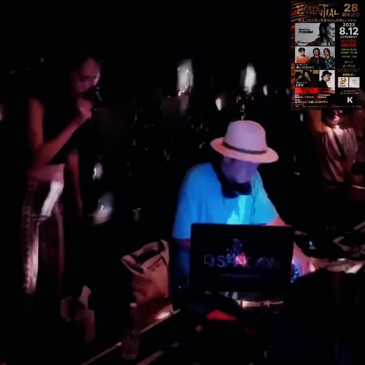 のインスタグラム：「ESSENTIAL 28周年 @kyotomuse 18時-22時公演 @kitsune_kyoto 22時- 公演 公演の模様は @essential_kyoto ページにアップ されました！  昼公演、夜公演沢山有難うございました！  check essential  party photo→ @essential_kyoto   #essentialkyoto #kyotomuse #京都ミューズ #kitunekyoto #キツネ京都  #エッセンシャル京都」