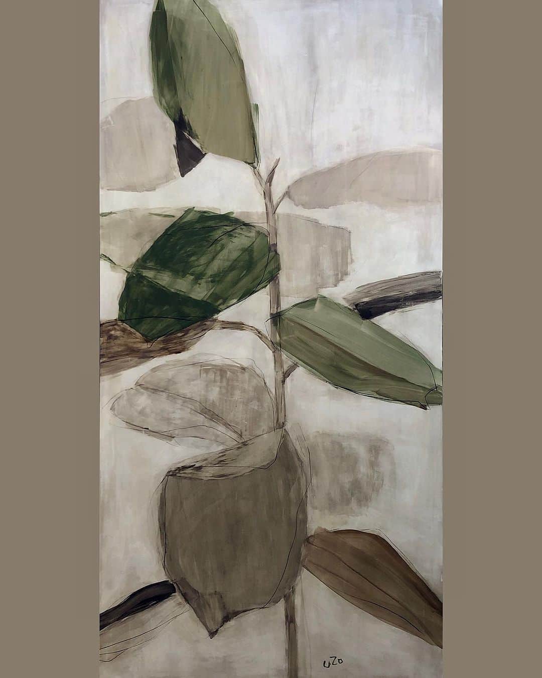 Uzo Hiramatsuさんのインスタグラム写真 - (Uzo HiramatsuInstagram)「past work  #painter #Japan #fukuoka #contemporaryart #painting #drawing #mixedmedia」8月18日 9時06分 - uzo_hiramatsu