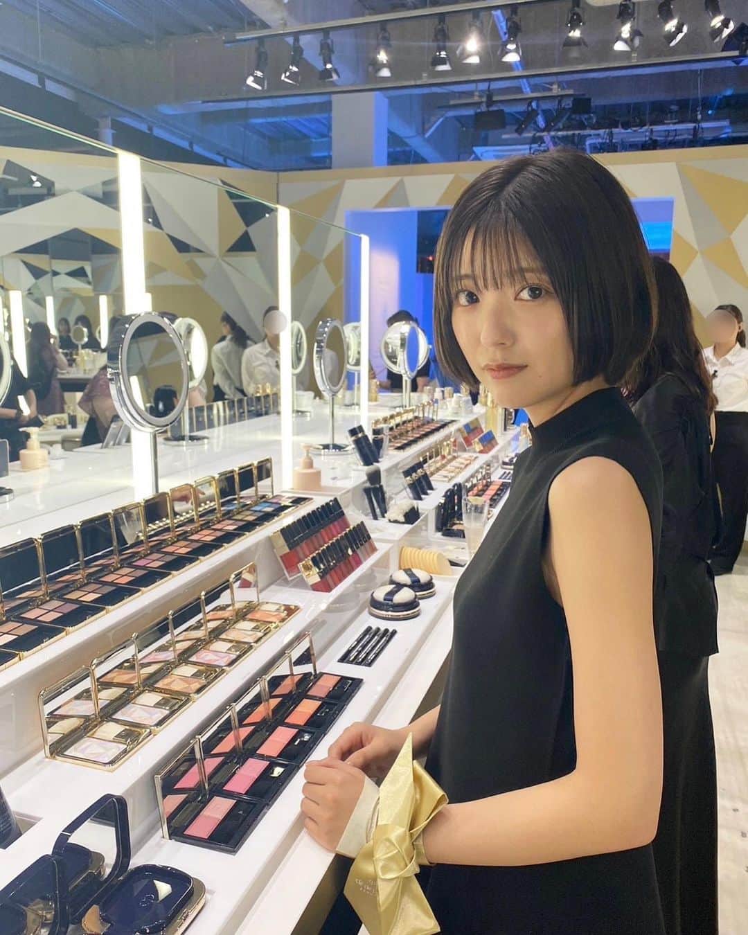 工藤美桜のインスタグラム：「どの製品も素敵でした♡ @cledepeaubeaute   #cledepeaubeaute #クレドポーボーテ #ルセラム #細胞からはじまる輝き #pr」