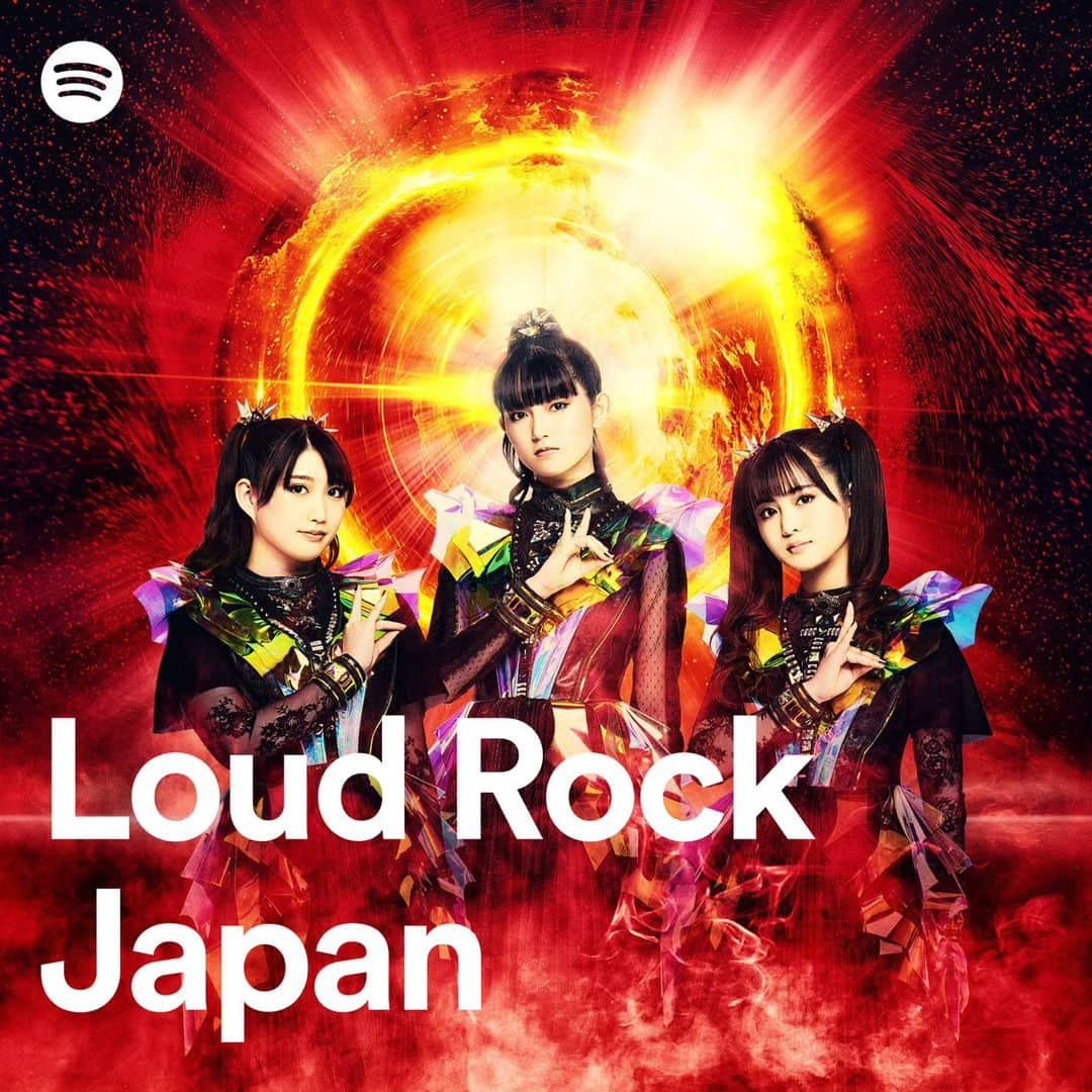 BABYMETALさんのインスタグラム写真 - (BABYMETALInstagram)「今週の @SpotifyJP Loud Rockカバーアーティストに選出🎧さらにメンバーコメントも到着💬 新生 #BABYMETAL x #TOMMORELLO 🦊🦊🦊🎸  🏮「メタり！！ (feat. Tom Morello)」🏮を展開中!! 是非チエックしよう!!  #METALI #RageAgainstTheMachine #WASSHOI」8月18日 12時02分 - babymetal_official