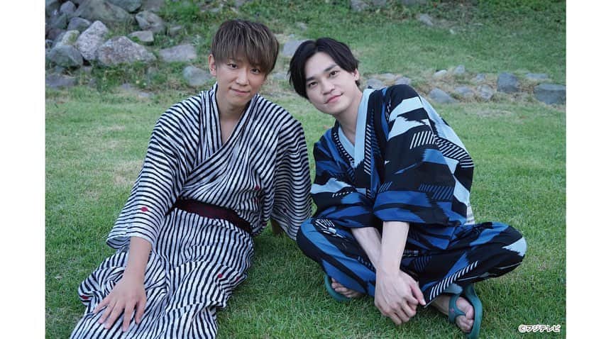 フジテレビ「FOD」さんのインスタグラム写真 - (フジテレビ「FOD」Instagram)「＼『NEWS小山のおしゃキャン！どう？』／ 第8話配信スタートしました📺  キャンプを愛する！キャンプの達人！ NEWSの小山慶一郎が「おしゃれなキャンプとは？」をテーマにKis-My-Ft2の二階堂高嗣と「おしゃれなキャンプ＝おしゃキャン」を満喫するSP番組✨  今回は、「海沿いのキャンプ場でおしゃ夏キャンプ！大満喫」の巻🏕️ Kis-My-Ft2二階堂高嗣と海沿いの絶景キャンプ場で浴衣を着てすいか割や花火を満喫！  FODプレミアム限定💫未公開シーンの特典付きです！（一部エピソードを除く） ぜひプロフィールトップのURLからチェックしてください👀💕  #FOD #FODプレミアム #おしゃキャン #NEWS  #ジャニーズ #小山慶一郎 #慶ちゃん #Kis-My-Ft2 #キスマイ #二階堂高嗣 #キャンプ #キャンプ飯 #海 #ビーチ #花火 #浴衣 #すいか割り #スイカ」8月22日 1時55分 - fod_official