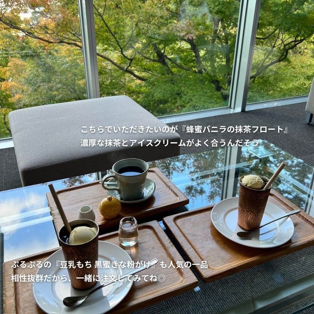 isutaさんのインスタグラム写真 - (isutaInstagram)「夏の暑さにバテ気味のこの時期は、避暑スポットでまったり過ごしたくなるもの。  福岡・篠栗町にある「茶房わらび野」は、 ひっそりとした山奥にそびえたつ天空カフェ⛰  見晴らしの良いカフェで爽やかな緑を見れば、夏の暑さも忘れられるかも◎  @warabino.fukuoka  [茶房わらび野] 住所：福岡県糟屋郡篠栗町若杉20-1 営業時間：昼 11:00〜16:00／夜 17:00〜20:00（夜営業は要予約）  photo by @manami__1995  @___mer0narin @4t____den @azusa_h.4  ※お店の営業時間等は変更になる場合がございます。最新情報は公式HPなどをご確認ください。  ✄-----------------------✄  姉妹アカウント @i_am_isuta も更新中  isuta編集部の日常のひとコマや 取材の最新レポを発信しているよ✍️˖°  ほかにも、エディターが気になる カフェやファッション、コスメをご紹介.・* ぜひフォローしてね🕊️  ✄-----------------------✄  #isuta#isutapic#イスタ #福岡カフェ#篠栗町#茶房わらび野#天空カフェ #自然カフェ#森林浴#リフレッシュしたい #マイナスイオンたっぷり#自然が好き#自然の中で #自然がいっぱい#自然が好きな人と繋がりたい #絶景スポット#休日のすごしかた #緑がいっぱい#緑が綺麗#ガラス張り #絶景カフェ#抹茶スイーツ#豆乳もち #紅葉スポット#抹茶好きな人と繋がりたい #抹茶らぶ#大きな窓#見晴らし最高 #アイスクリーム部#黒蜜きな粉」8月18日 13時08分 - isuta_jp