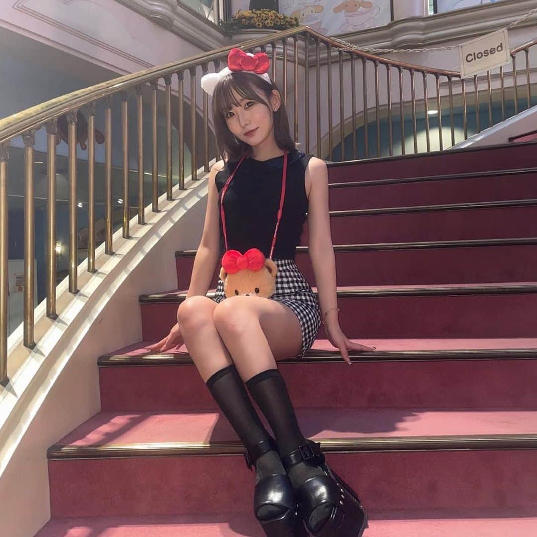 七嶋舞さんのインスタグラム写真 - (七嶋舞Instagram)「大好きなキティちゃん🎀」8月18日 13時31分 - nanashima_mai