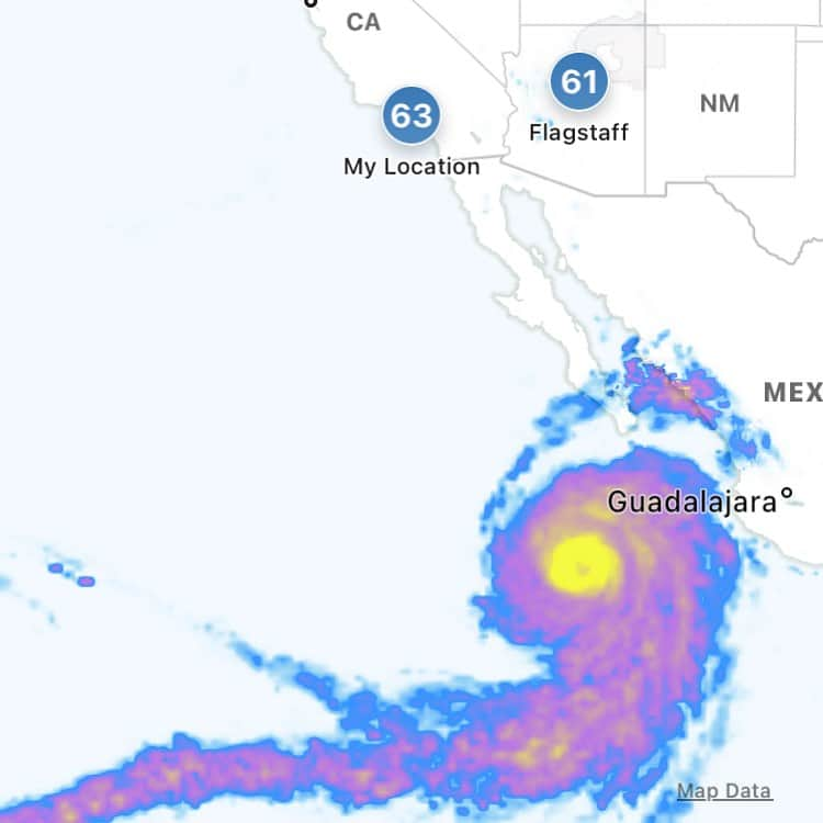 シーマス・デヴァーさんのインスタグラム写真 - (シーマス・デヴァーInstagram)「Just looked on my weather map and huh, this is a new one.」8月19日 0時36分 - seamuspatrickdever