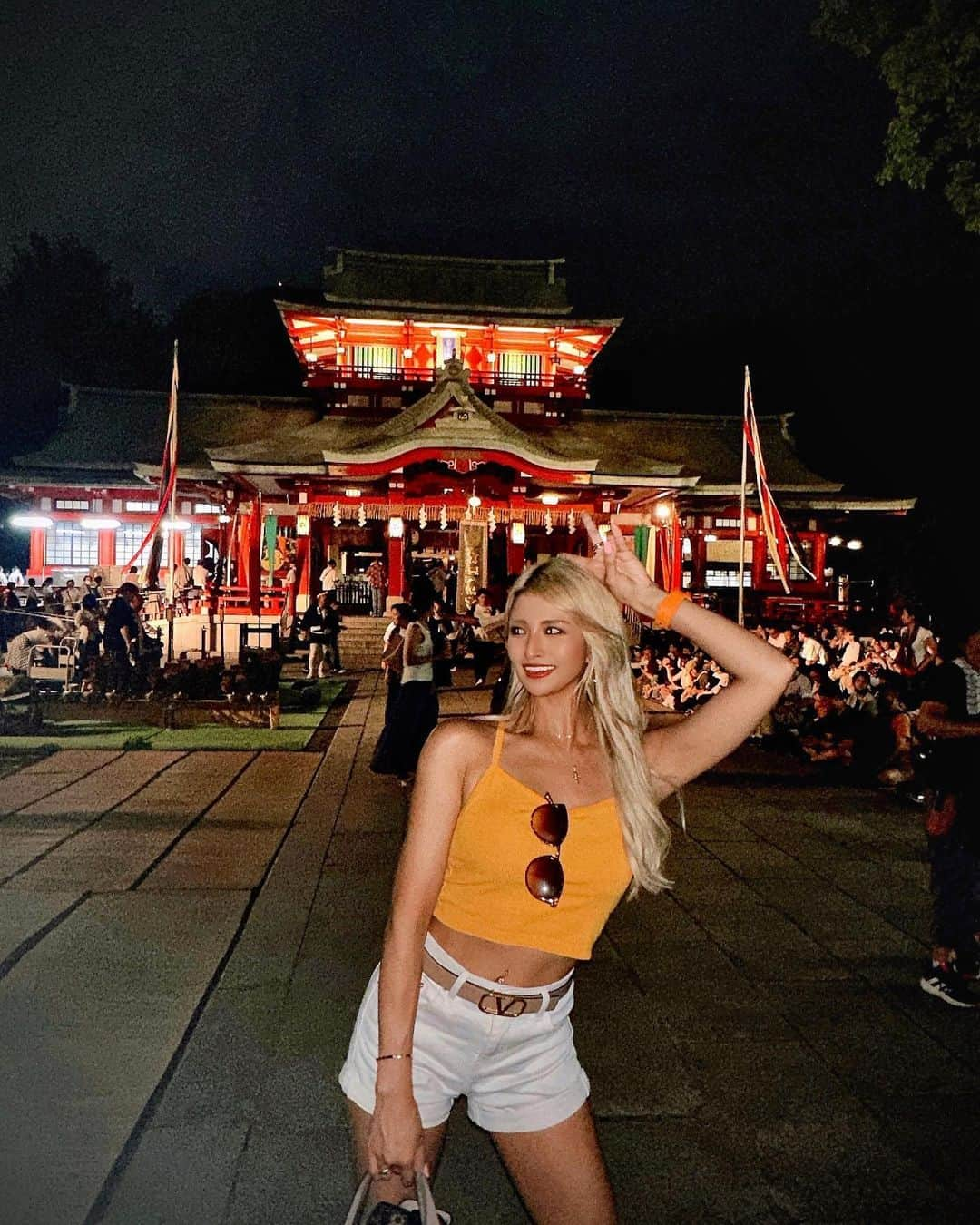 鈴木まりなのインスタグラム：「Japanese Festivals (Matsuri)🏮」