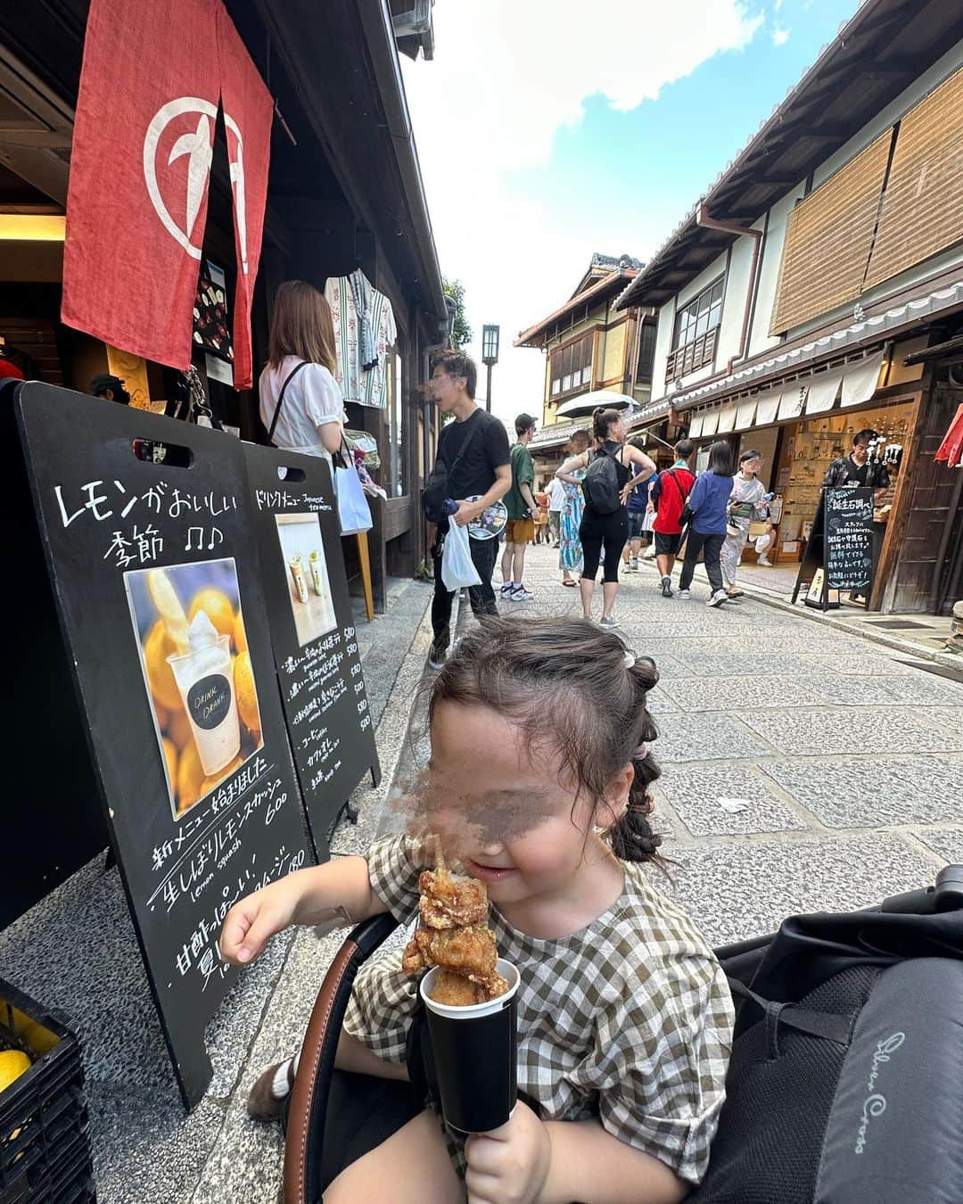 立澤香奈さんのインスタグラム写真 - (立澤香奈Instagram)「夏の思い出②  清水寺食べ歩き🍧  #京都食べ歩き#清水寺食べ歩き#京都グルメ」8月18日 16時55分 - kana_tatsuzawa